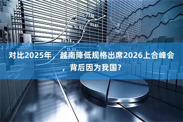 对比2025年，越南降低规格出席2026上合峰会，背后因为我国？
